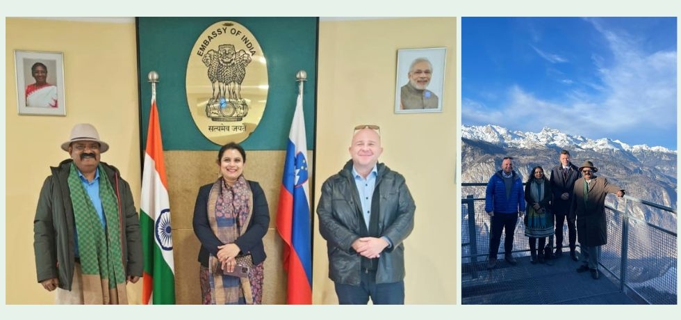 The signing of India-Slovenia Sister Park Partnership MOU was followed by visit to park in TNP and meetings with H.E. Minister of Economy, Sports and Tourism, Director SPIRIT Slovenia, Mayors of municipalities within TNP, experts and managers of TNP.